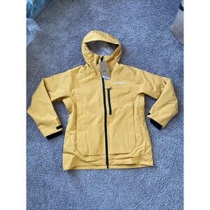 Adidas Terrex X Parley Snowboard Ski Mustard Jacket Women’s XL IB1072 $400